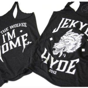 Jekyll and Hyde Raised By Wolves Womens Tank Top Size M